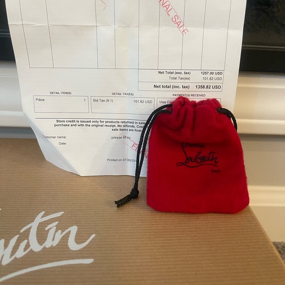 Zoulou 160 Python Masai Christian Louboutin  Sz. 36.5 - Picture 2 of 6